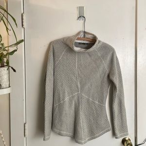 Prana mockneck long sleeve sweater